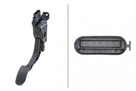 CZUJNIK POгOпENIA PEDAгU GAZU VOLVO HELLA 6PV 010 834-801
