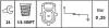 Датчик тиску масла Ford Mondeo,Tourneo,Transit 1.8-2.0 00- HELLA 6ZL 009 600-081 (фото 2)