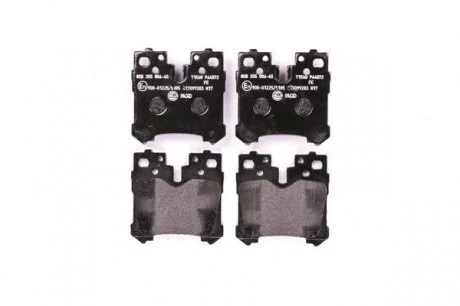 Тормозные колодки зад. Lexus LS 06- 4.6-5.0 HELLA 8DB355006-651 (фото 1)