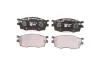 Тормозные колодки перед Hyundai Accent/Kia Rio 05- (mando) HELLA 8DB355006-951 (фото 1)