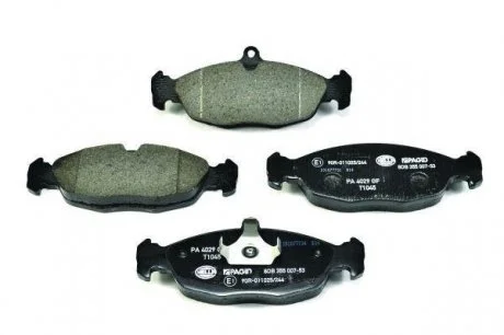 Гальмівні колодки дискові перед. Opel Astra/Vectra 1.4-1.8 -96 HELLA 8DB 355 007-531