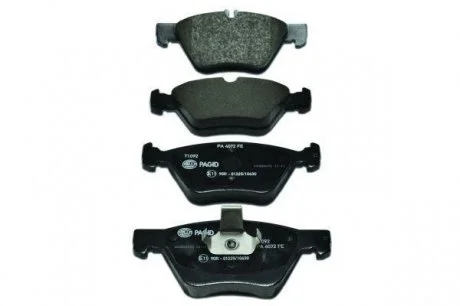 Тормозные колодки перед W202/210 (ATE)/211 4Matic HELLA 8DB355007-861