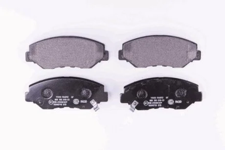 Тормозные колодки перед. Accord/CRV 2.0-2.4 01-08 HELLA 8DB355010-231