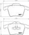 Тормозные колодки дисковые зад. Volvo XC 90 02-&gt; HELLA 8DB 355 010-801 (фото 2)