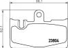 Гальмівні колодки зад. Lexus LS 00-06 8DB355011-661