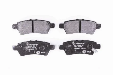 Тормозные колодки зад. Nissan Pathfinder 05- (Tokico) HELLA 8DB355012-081