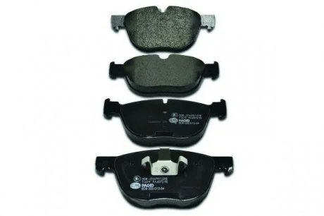 Гальмівні колодки перед. BMW X5/X6 07- (ATE) HELLA 8DB 355 012-541