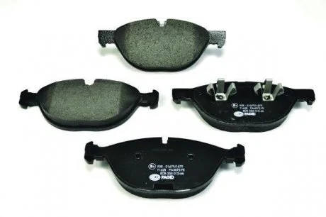 Гальмівні колодки дискові перед. BMW X5 E70, F15 X6 E71, F16 07- HELLA 8DB 355 012-661