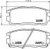 Тормозные колодки дисковые зад. Chevroler Captiva/Opel Antara 2.4, 3.2 V6 06- HELLA 8DB 355 012-951 (фото 2)