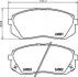 К-кт перед. тормозов. колодок Kia Sportage 2.0CRDi 08-/Hyundai IX35/IX40 11- HELLA 8DB 355 012-961 (фото 1)