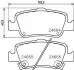 Тормозные колодки зад. Toyota Auris 07-12/Corolla 13- (bosch) HELLA 8DB355013-571 (фото 2)