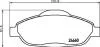 Тормозные колодки перед. Peugeot 308 07- (Bosch) HELLA 8DB355013-911 (фото 2)