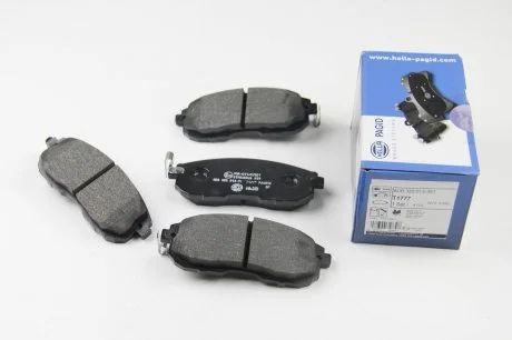 Тормозные колодки перед.Teana/Tiida 03- HELLA 8DB355013-991
