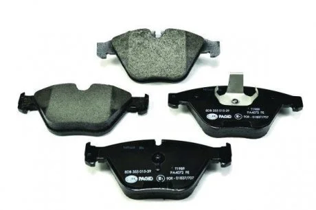 Тормозные колодки дисковые перед. BMW 5(E60) 03-/7 (E65/E66) 3.0-6.0 02- HELLA 8DB 355 015-391