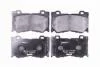 Тормозные колодки перед. INFINITI FX/M37/Q50/Q60/Q70/QX70/NISSAN 370 Z 2.0-5.0 09- 8DB355015-411