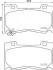 Гальмівні колодки перед. INFINITI FX/M37/Q50/Q60/Q70/QX70/NISSAN 370 Z 2.0-5.0 09- HELLA 8DB355015-411 (фото 2)