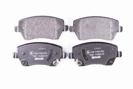 Тормозные колодки дисковые перед. Nissan Micra IV, Note 1.2/1.5 D 05.10- HELLA 8DB 355 015-981
