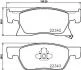 Гальмівні колодки дискові перед. OPEL ASTRA K 1.0-1.6D 06.15- 8DB 355 024-771