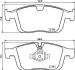 HELLA VOLVO Тормозные колодки передн.XC60 I 16- 8DB 355 025-261