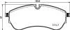 Колодки тормозные MAN TGEVW Crafter 2.0D 09.16- HELLA 8DB 355 032-921 (фото 1)