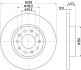 Тормозной диск HELLA 8DD 355 116-671 (фото 1)