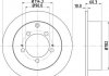 HELLA MITSUBISHI Тормозной диск задн.Airtrek,Lancer VII,Outlander 03- (262*10) 8DD 355 118-661