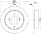 HELLA HYUNDAI Диск тормозной задн.Tucson 15-, KIA Sportage 8DD 355 126-911