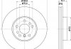 Диск тормозной перед.BMW X3 (E83) X5 (E53) 3.0/4.4 00- HELLA 8DD 355 127-631 (фото 1)