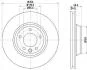 Диск гальмівний PRO High Carbon перед. лівий Audi Q7/VW Touareg/Porsce Cayenne 3.0TDI-6.0TDI 09.02- HELLA 8DD 355 128-061 (фото 1)