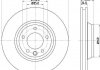 Диск гальмівний PRO High Carbon перед. прав. Audi Q7 3.0TDI/Porsce Cayenne/VW Touareg 3.0TDI-6.0TDI 09.02- HELLA 8DD 355 128-071 (фото 1)