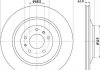 Гальмівний диск зад. A8/Phaeton/Coninental 02-3.0-6.0 (НС PRO) 8DD355129-801