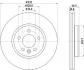 HELLA VW Диск гальмівний передн. AMAROK 2.0 11- 8DD 355 132-561