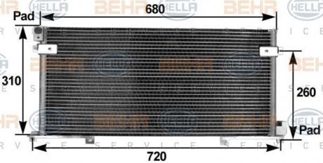 Конденсатор HELLA 8FC 351 300-211 (фото 1)