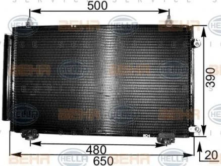 Конденсатор HELLA 8FC 351 300-541