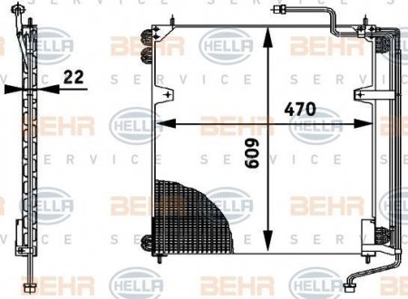 Конденсатор HELLA 8FC 351 317-021