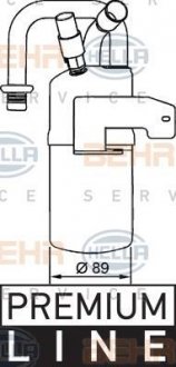 Осушувач Ford Fiesta 01- HELLA 8FT 351 335-011