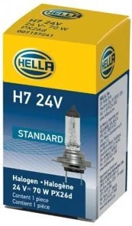 Фото ?AR?WKA H7 70W 24V HD HELLA 8GH 178 555-251 ?AR?WKA H7 70W 24V HD HELLA 8GH 178 555-251