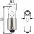 HELLA T4W Heavy Duty 24V 4W  Автолампа 8GP 002 067-261
