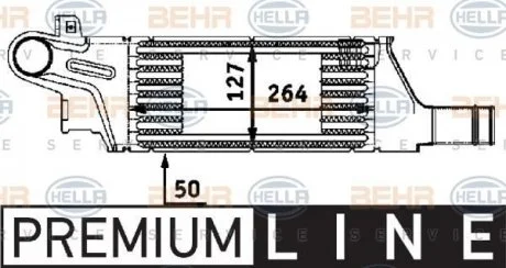 Інтеркулер HELLA 8ML 376 723-201