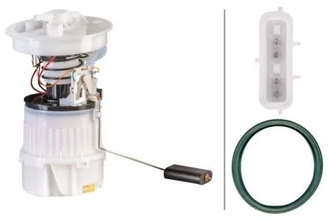 Насос паливний в зборі FORD FOCUS II, з прокладкою HELLA 8TF 358 106-081 (фото 1)