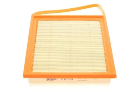 Фильтр воздушный Citroen Berlingo/C3/C4/C5 Peugeot 207/308/508 1.4-1.6HDI 03/10- HENGST FILTER E1036L