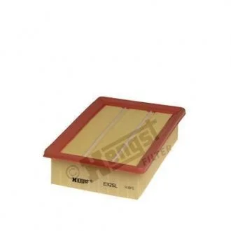 Фильтр воздушный Alfa Romeo 145/146/155 1.4-2.0 i/JTD 96-01 / Fiat Brava 1.2-1.9 i/D/JTD 95-02 HENGST FILTER E325L (фото 1)