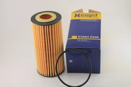 Фильтр масляный VAG 1.8/2.0 Fsi 12- HENGST FILTER E358HD246