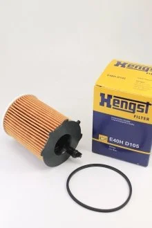 Фильтр масляный PSA Berlingo/C3/C4/Partner/207/307/Ford Fiesta/Focus 1.4-1.6HDi 04- HENGST FILTER E40HD105