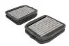 Фильтр салона MB E-CLASS (W211/S211) 02-09 угольный (2шт.) (HENGST) HENGST FILTER E989LC01-2 (фото 1)