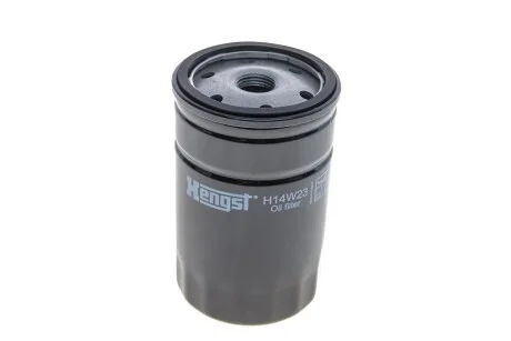 Фильтр масляный Ford Fiesta/Focus/Mondeo 1.25-2.0 90- Volvo C30/S40/V50 1.6 01/05-/Mazda 2 1.25 03- HENGST FILTER H14W23