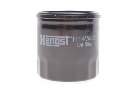 Фильтр масляный двигателя RENAULT DUSTER, LOGAN II 1.5 DCI 10- (HENGST) HENGST FILTER H14W42