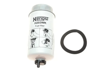 Фильтр топливный Ford Transit 2,0DI/2,4DI 00- HENGST FILTER H203WK