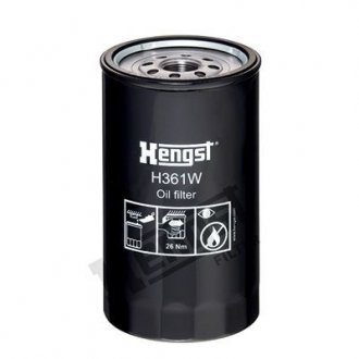 Фильтр масляный J.C.B. (Hengst) HENGST FILTER H361W