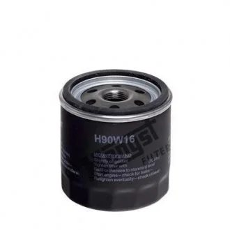 Фільтр олії Opel Astra 1.7D Turbosoft 10/94-, Astra HENGST FILTER H90W16